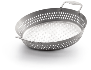 Kosz / wok do grillownia ze stali nierdzewnej