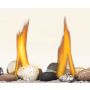 Białe kamyki dekoracyjne