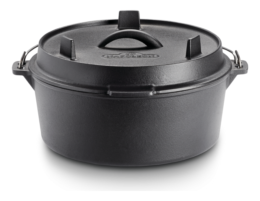 Żeliwny kociołek holenderski 28cm, 6L