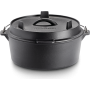 Żeliwny kociołek holenderski 28cm, 6L
