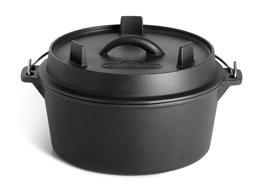 Żeliwny kociołek holenderski 25cm, 4,5L