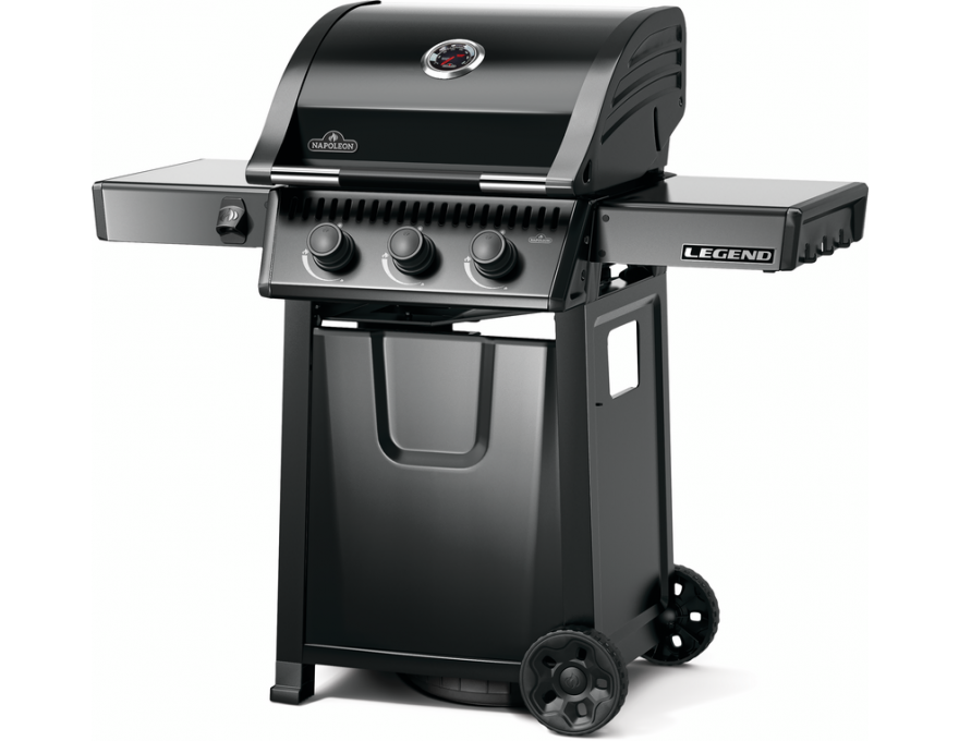Grill gazowy Legend 365, Czarny - 2