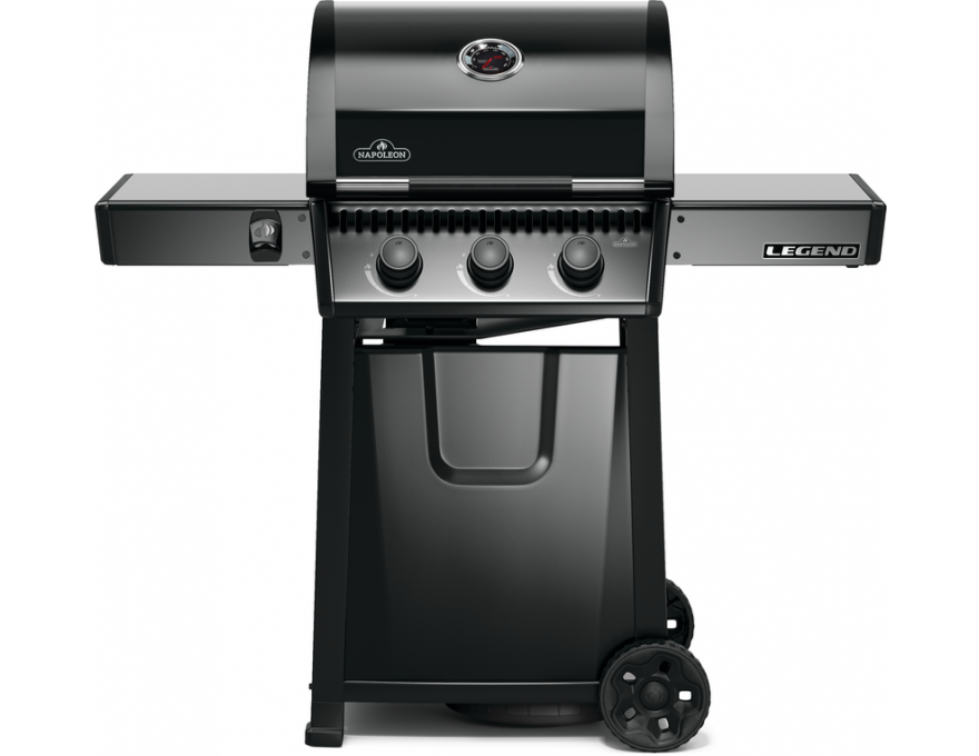 Grill gazowy Legend 365, Czarny
