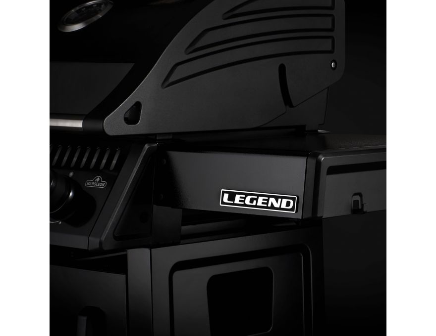 Grill gazowy Legend 365, Czarny - 3