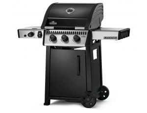 Grill gazowy Legend 365 z palnikiem bocznym Sizzle Zone™, Czarny