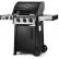 Grill gazowy Legend 365 z palnikiem bocznym Sizzle Zone™, Czarny
