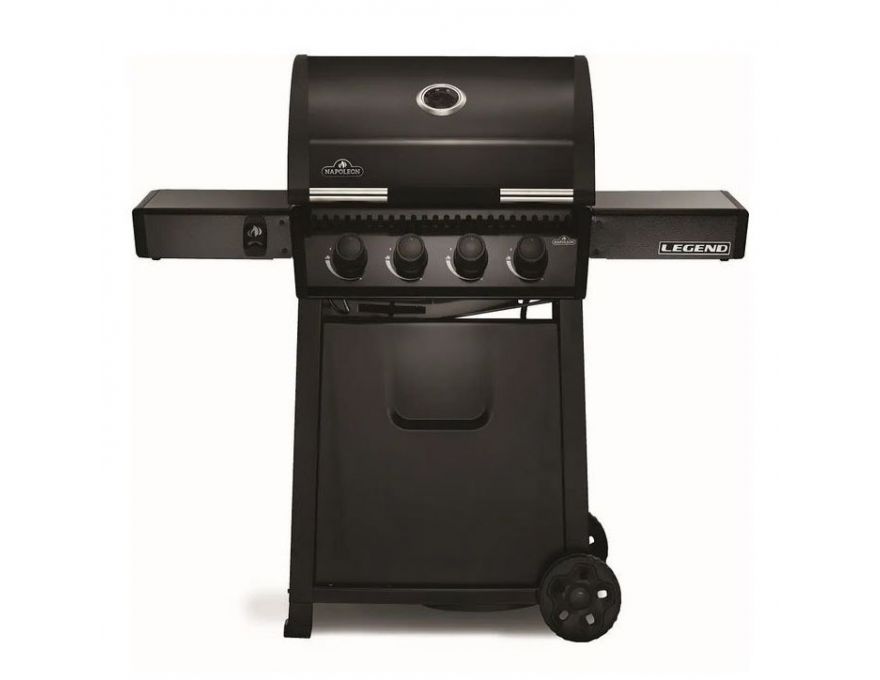 Grill gazowy Legend 425, Czarny