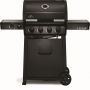 Grill gazowy Legend 425 z kuchenką boczną, Czarny
