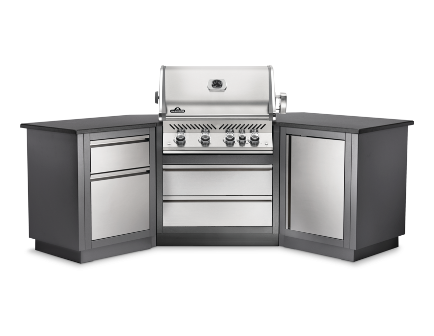 Grill gazowy do zabudowy Prestige Pro 500 z rożnem - 2