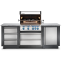 Grill gazowy do zabudowy Prestige Pro 500 z rożnem - 4