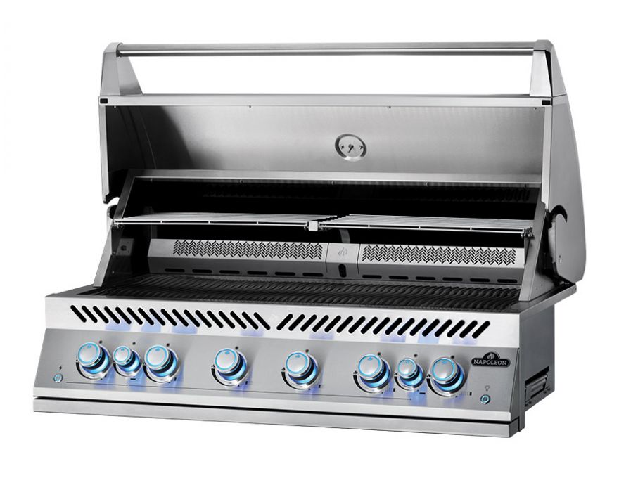 Grill gazowy do zabudowy 44'' seria 700 z rożnem - 2