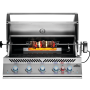 Grill gazowy do zabudowy 38'' seria 700 z rożnem - 3