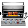 Grill gazowy do zabudowy 32'' seria 700 z rożnem - 3