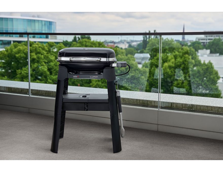 Grill elektryczny LUMIN ze stojakiem czarny + Zestaw akcesoriów art. 6763 - 2