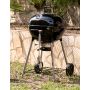 Grill węglowy 22" Premium Charcoal Kettle czarny 57 cm + zestaw (komin do rozpalania #67802, węgiel drzewny 3 kg #67107, podpałka 100 szt. #67052) - 5