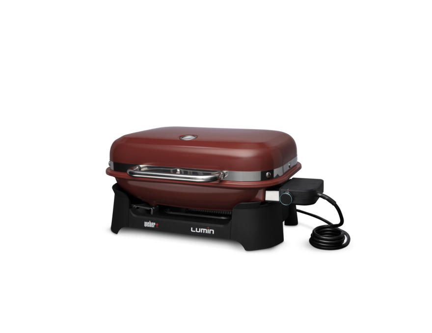 Grill elektryczny LUMIN compact czerwony - 2