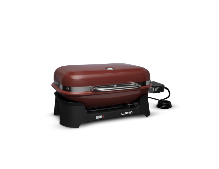 Grill elektryczny LUMIN compact czerwony - 3