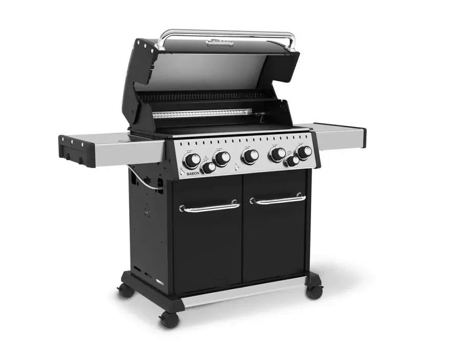 Grill gazowy Baron 590 z rożnem - 4