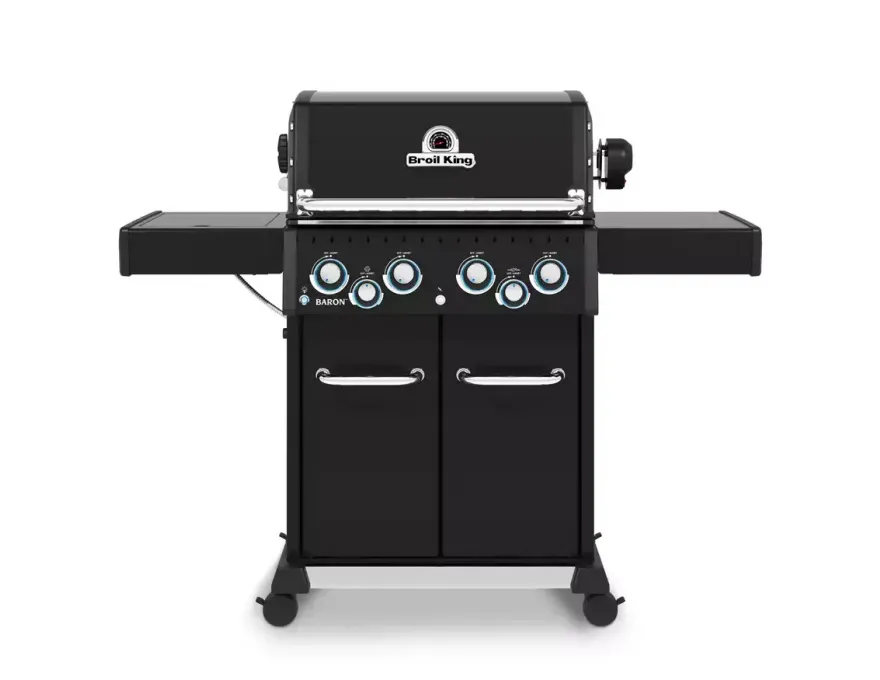 Grill gazowy Baron 490 Shadow z rożnem