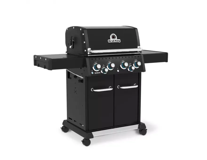 Grill gazowy Baron 490 Shadow z rożnem - 2
