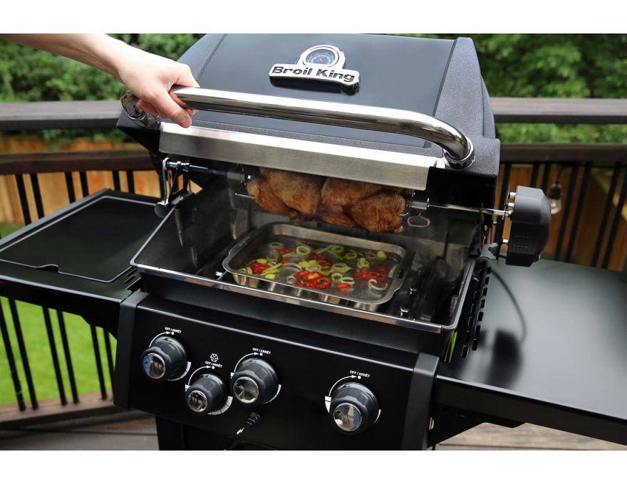 Grill gazowy Royal 340 Shadow + zestaw akcesoriów Broil King (art. 64036, 64031, 65641) - 8