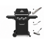 Grill gazowy Royal 390 Shadow z rożnem + zestaw akcesoriów Broil King (art. 64036, 64031, 65641)