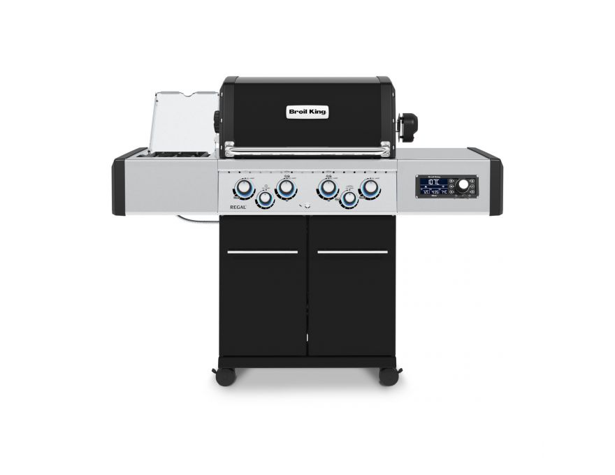 Grill gazowy Regal Q 490 iQue z rożnem