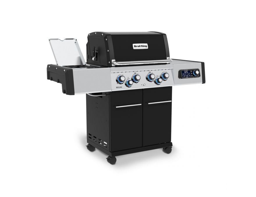 Grill gazowy Regal Q 490 iQue z rożnem - 2