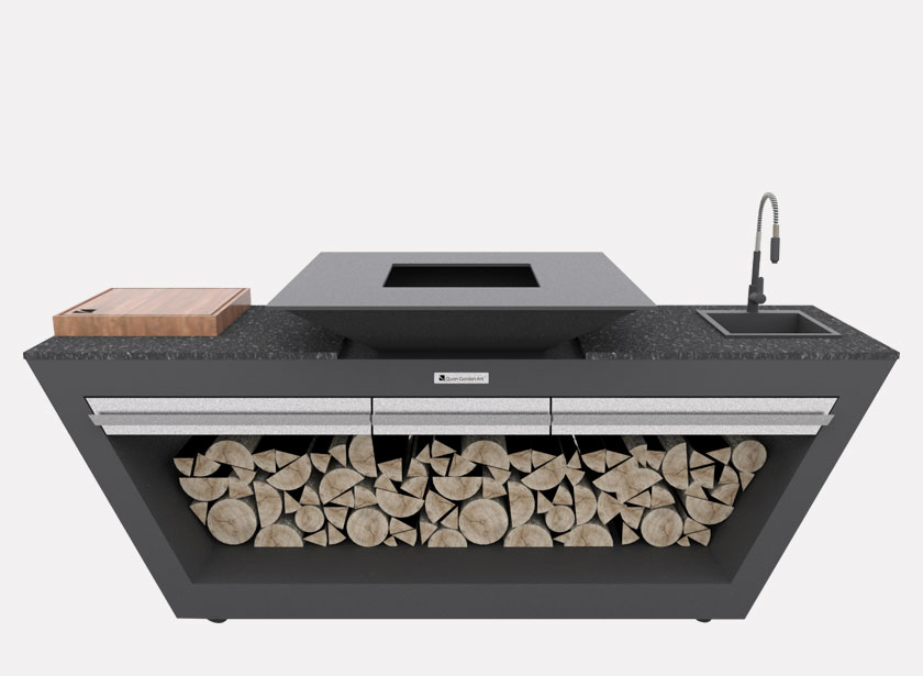 Palenisko Premium Rolling Kitchen Palenisko Premium Rolling Kitchen